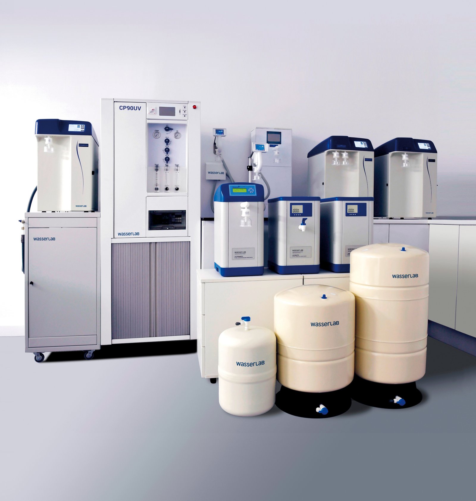 Equipos y Depósitos Wasserlab en Laboratorio